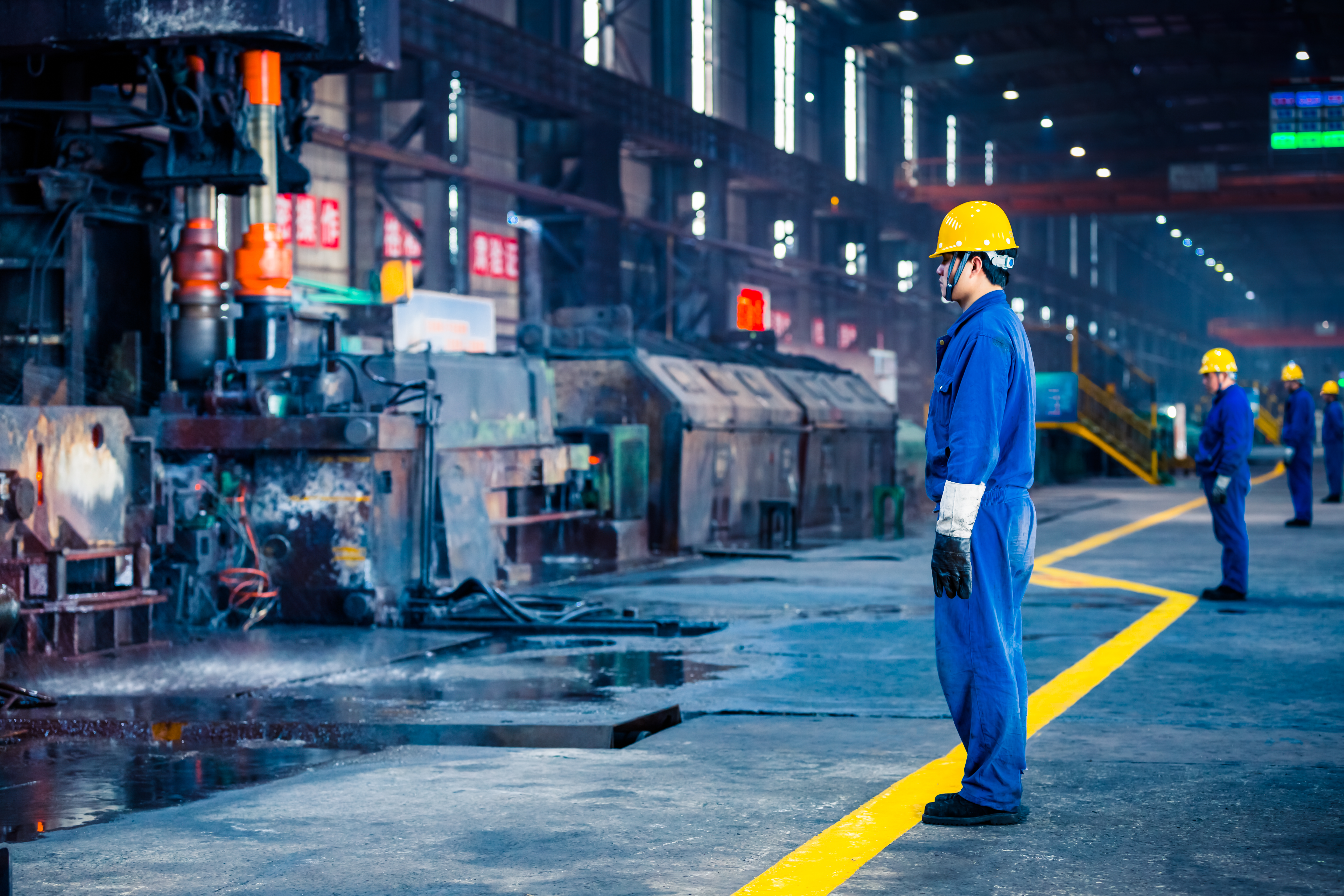 Steel manufacturing plant in Visakhapatnam